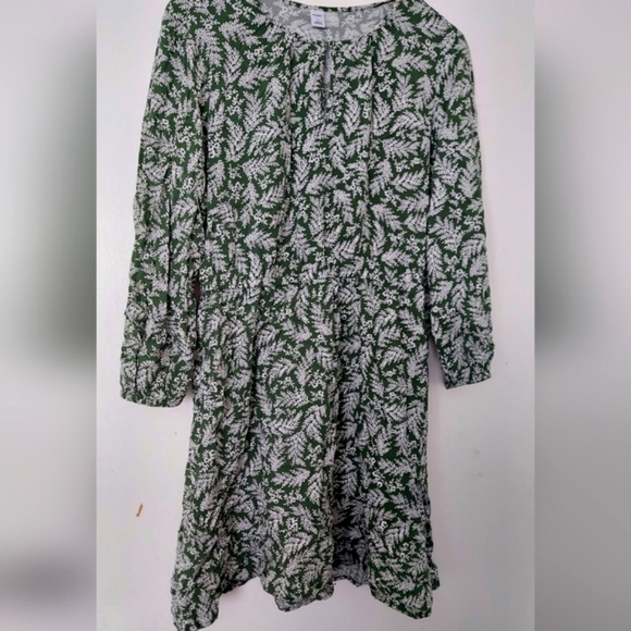 Old Navy, Green Floral Dress - Picture 2 of 6